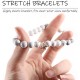 2 Pcs Matching Magnetic Couple Bracelets Heart Relationship Matching Rope Bracelet Mutual Attraction Friendship Chain Bracelet Gift For Boyfriend Girlfriend Women Men